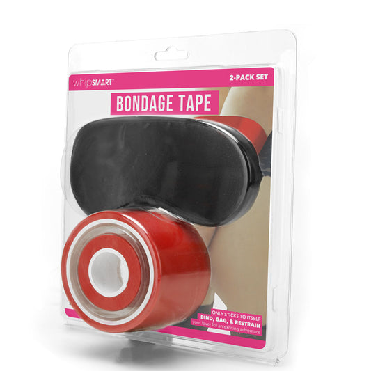 WhipSmart Bondage Tape - Red 30 Metre - Red