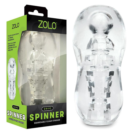 Zolo Gripz - Spinner - Clear